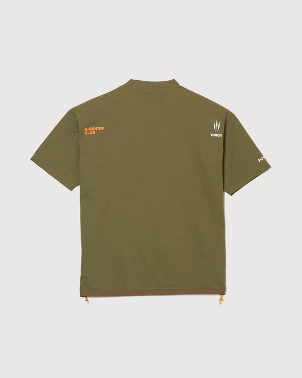 TNRCN 24S Mock Neck KHAKI