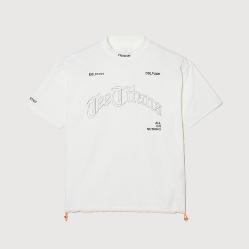 TNRCN 24S Mock Neck WHITE