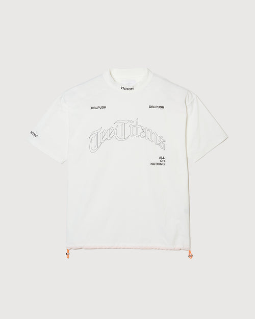 TNRCN 24S Mock Neck WHITE