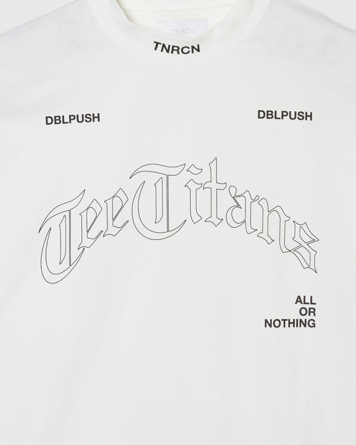 TNRCN 24S Mock Neck WHITE