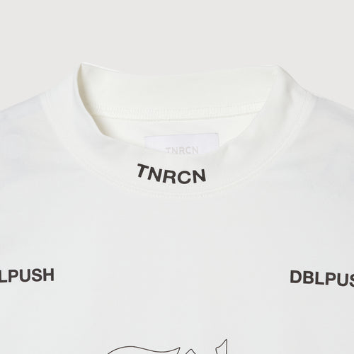 TNRCN 24S Mock Neck WHITE