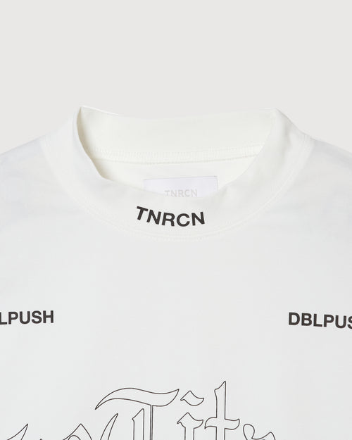 TNRCN 24S Mock Neck WHITE