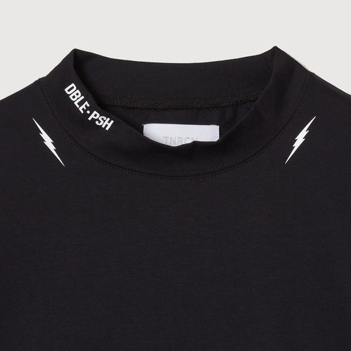 TNRCN 24S "AON" Mock Neck BLACK