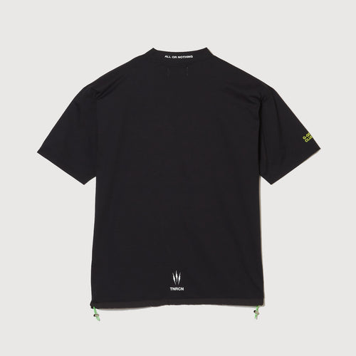 TNRCN 24S "AON" Mock Neck BLACK