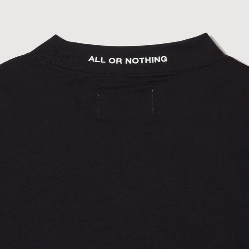 TNRCN 24S "AON" Mock Neck BLACK