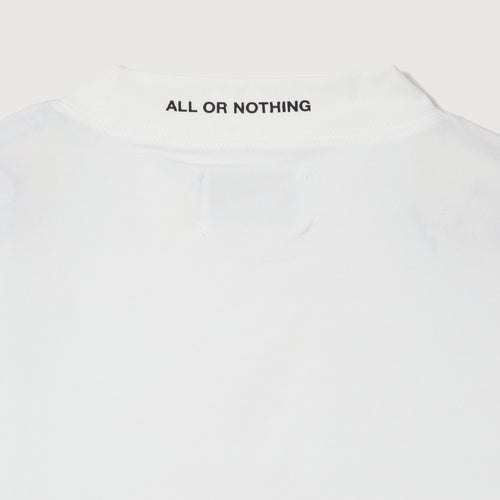 TNRCN 24S "AON" Mock Neck WHITE