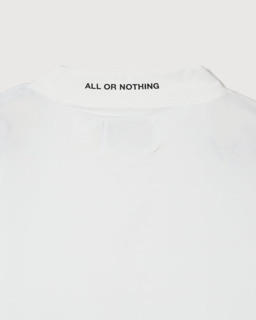 TNRCN 24S "AON" Mock Neck WHITE