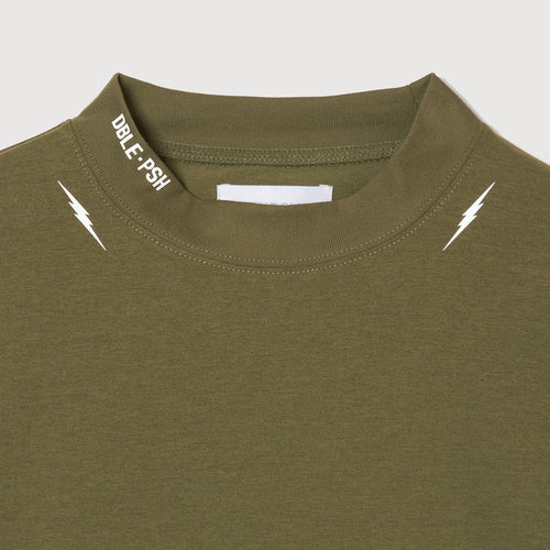 TNRCN 24S "AON" Mock Neck KHAKI