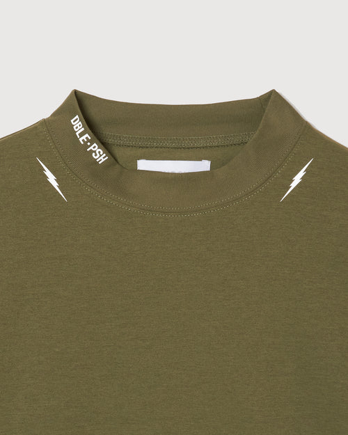 TNRCN 24S "AON" Mock Neck KHAKI