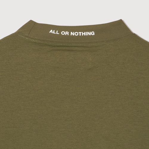 TNRCN 24S "AON" Mock Neck KHAKI