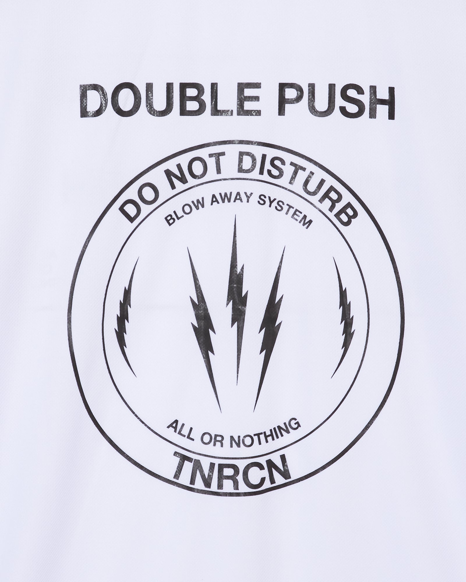 TNRCN DOUBLE PUSH Tシャツ TNRCN 24S Double Push T-shirts BLACK – RUFFLOG