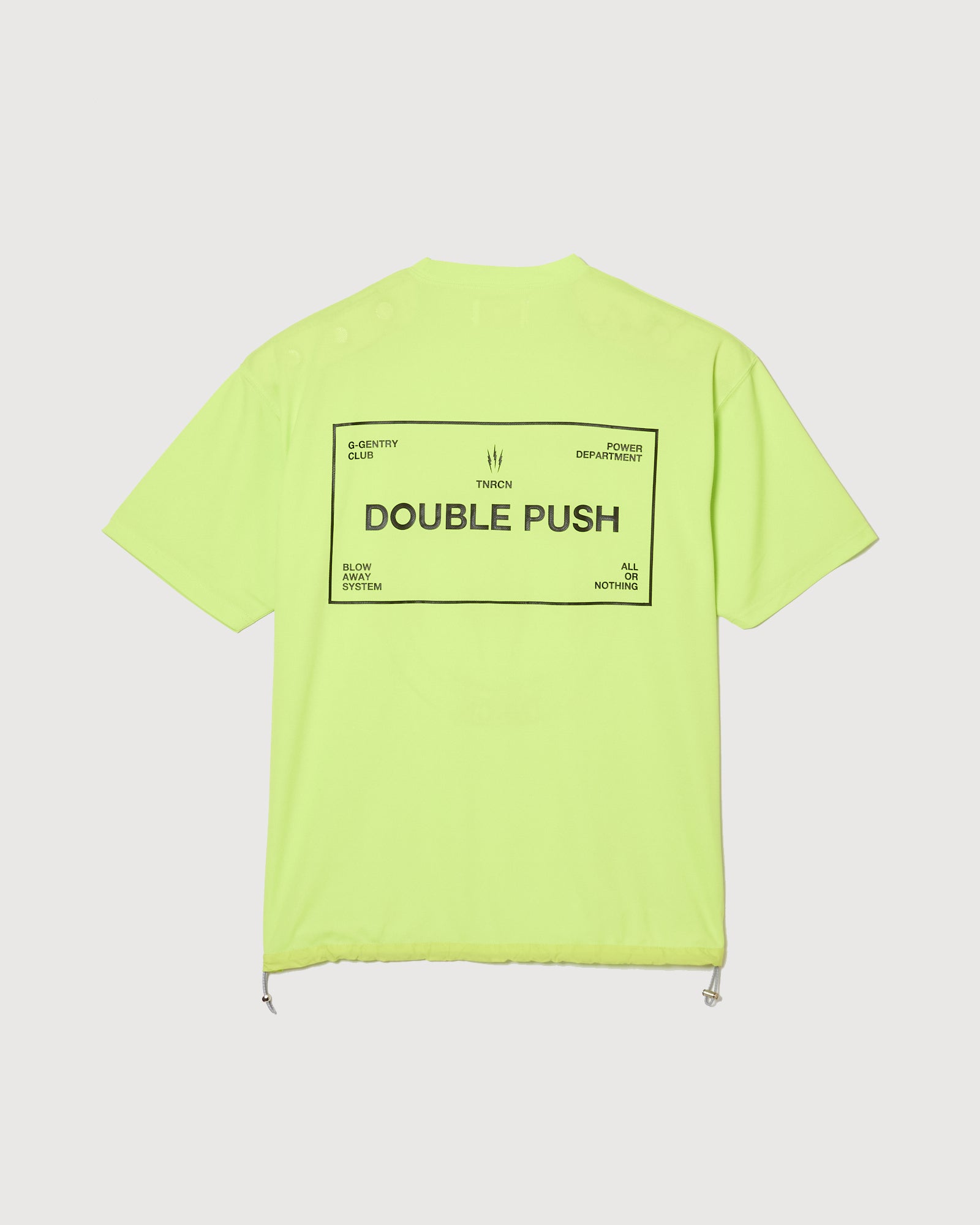 TNRCN DOUBLE PUSH Tシャツ TNRCN DOUBLE PUSH T-SHIRTS WHITE – TAIN DOUBLEPUSH