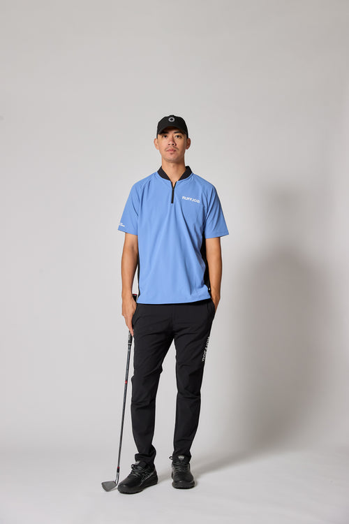 TC HENRY NECK BLUE