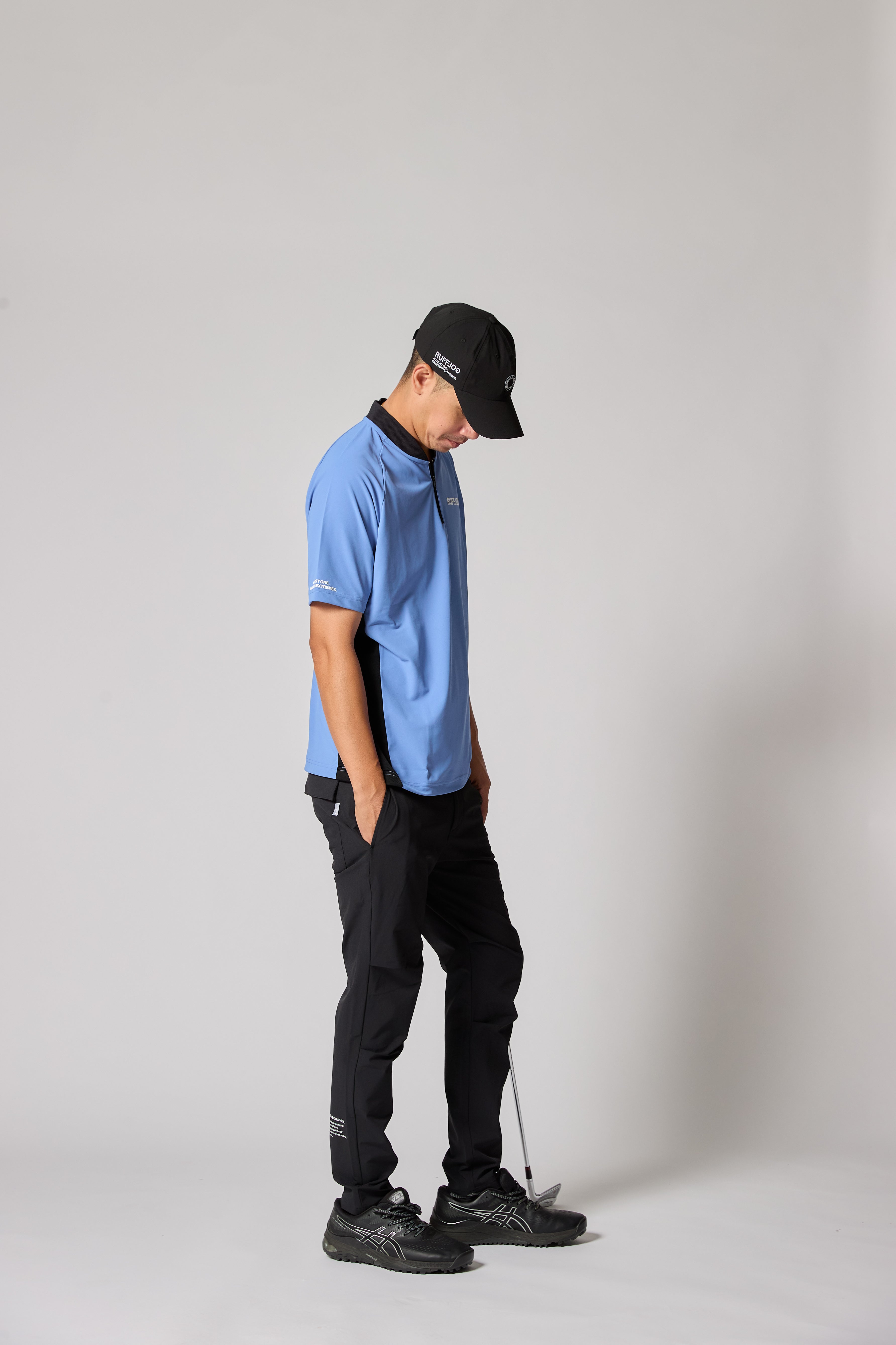 TC CIRCLE LOGO CAP BLACK – RUFFLOG