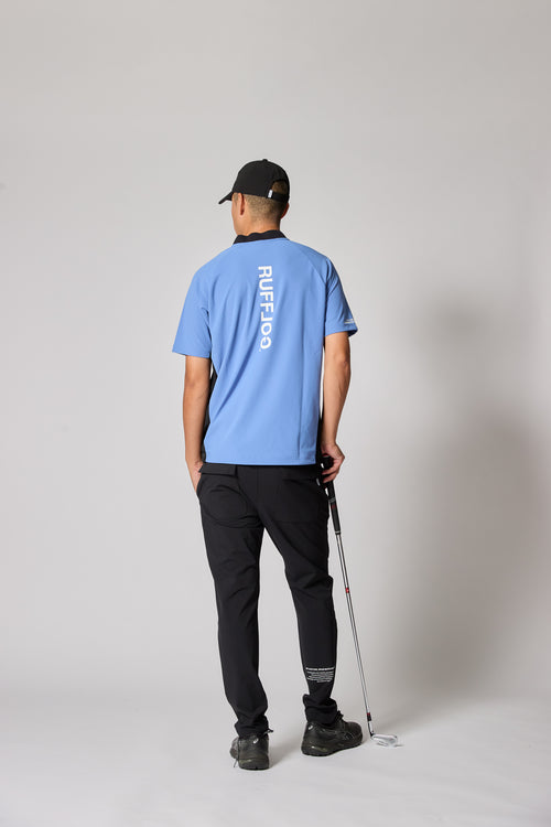 TC HENRY NECK BLUE