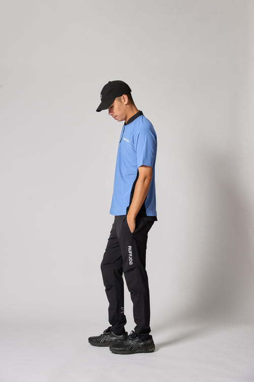 TC HENRY NECK BLUE