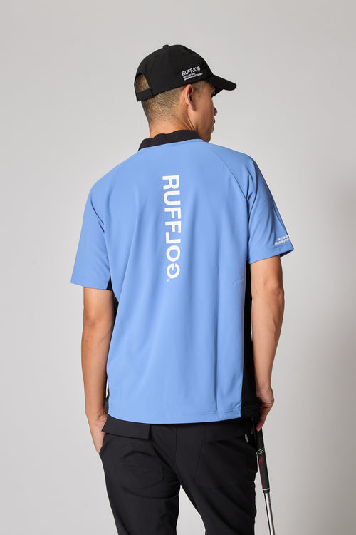 TC HENRY NECK BLUE