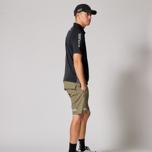 TC S/S POLO BLACK