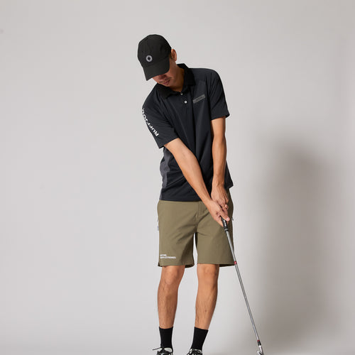 TC S/S POLO BLACK