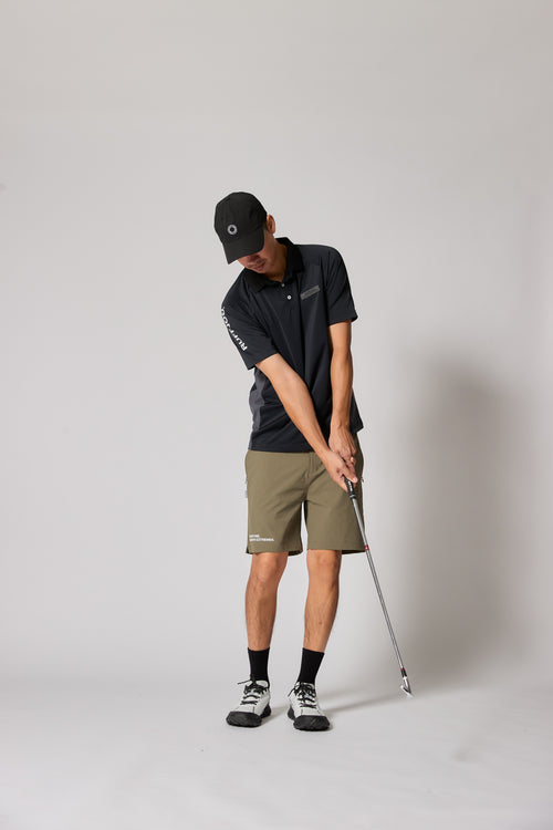 TC S/S POLO BLACK