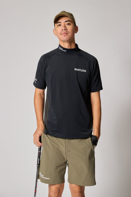 TC HENRY NECK BLACK