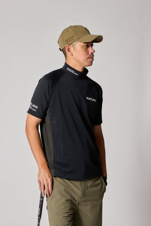 TC HENRY NECK BLACK