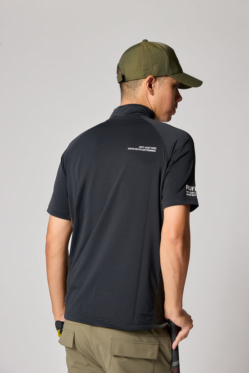 TC HENRY NECK BLACK