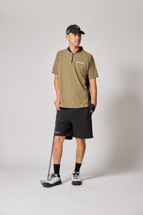 TC HENRY NECK KHAKI