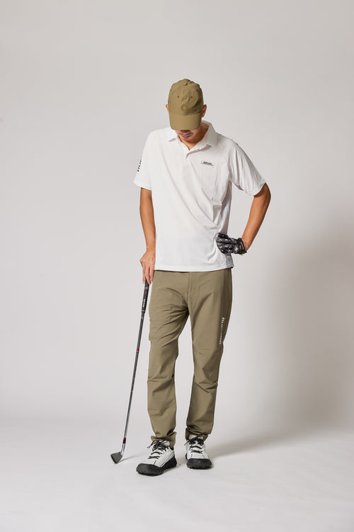 TC S/S POLO WHITE