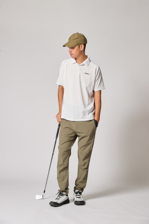 TC S/S POLO WHITE