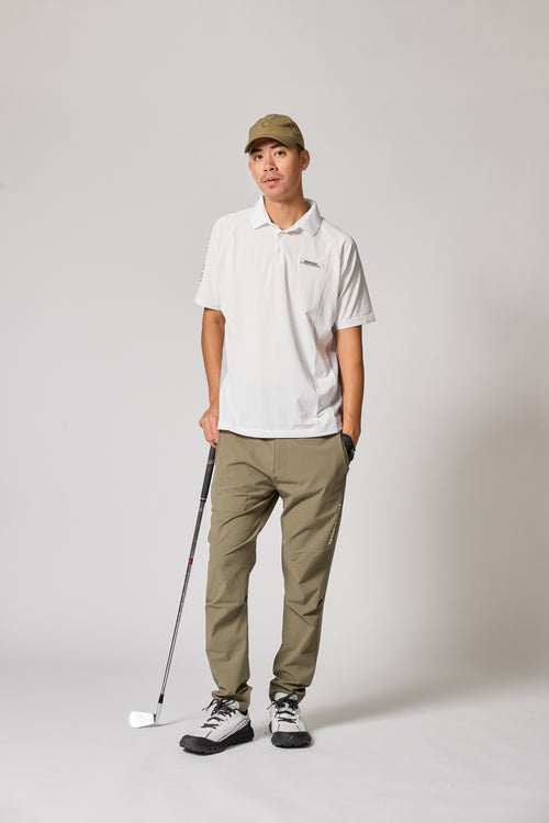 TC S/S POLO WHITE