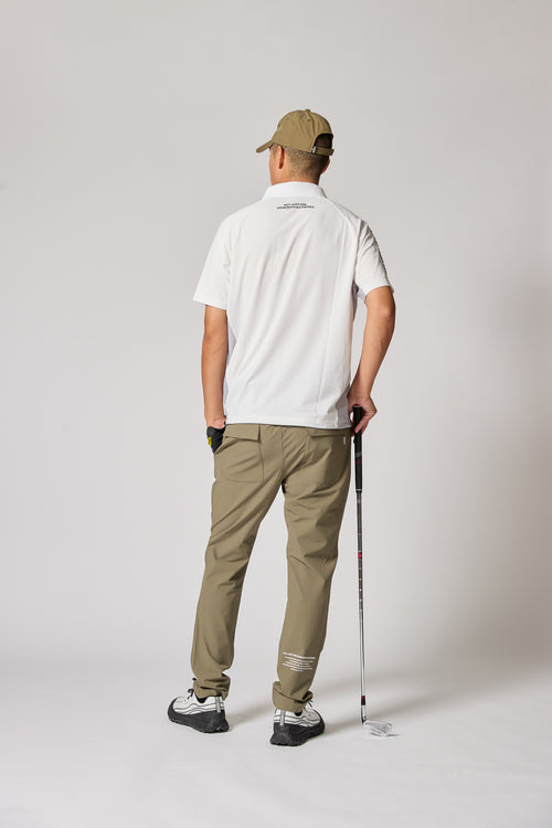 TC S/S POLO WHITE