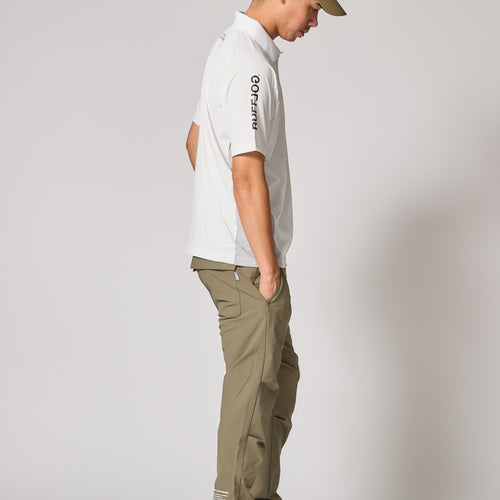 TC S/S POLO WHITE