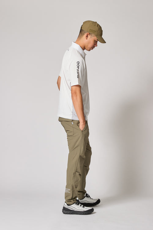 TC S/S POLO WHITE