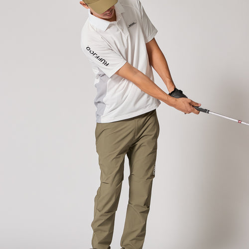 TC S/S POLO WHITE