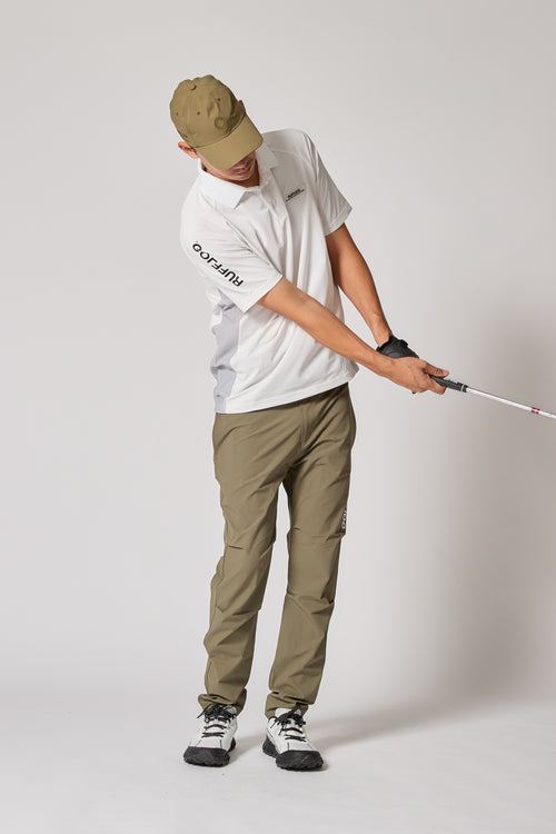 TC S/S POLO WHITE