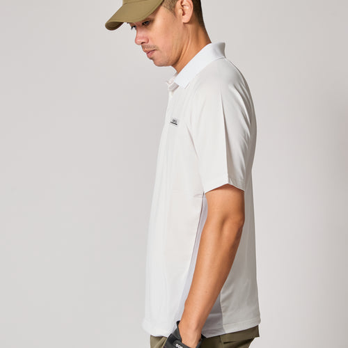 TC S/S POLO WHITE