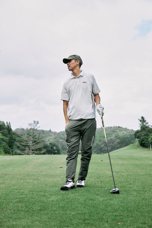 TC S/S POLO WHITE