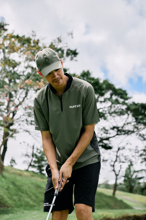 TC HENRY NECK KHAKI