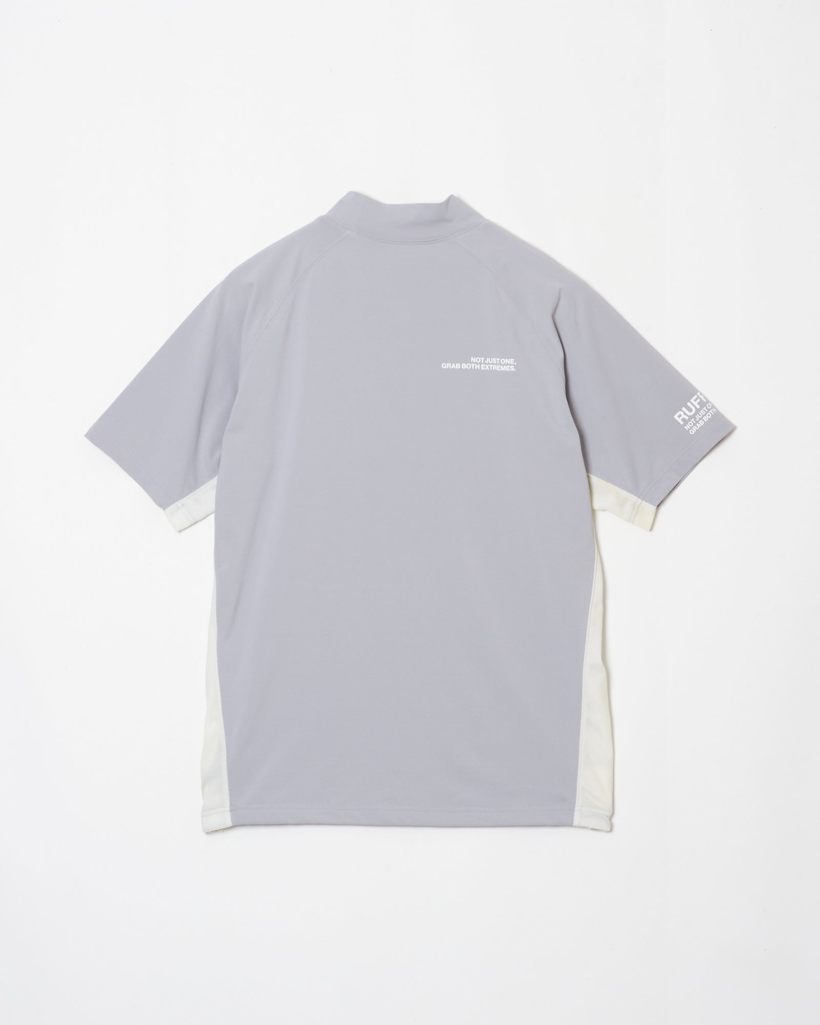 RUFFLOG TC S/S MOCK NECK グレー　サイズL TC S/S MOCK NECK GRAY – RUFFLOG