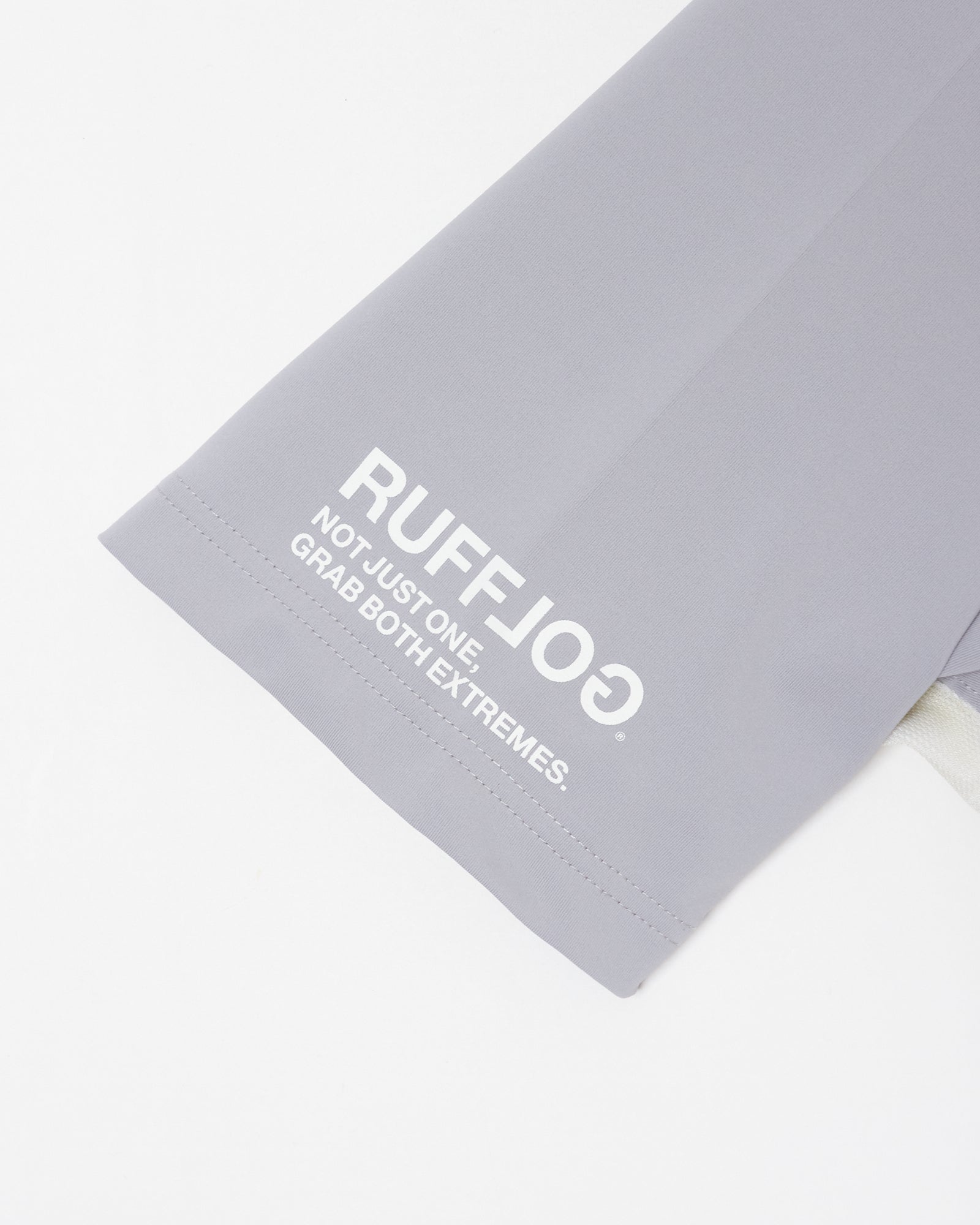 RUFFLOG TC S/S MOCK NECK グレー　サイズL TC S/S MOCK NECK GRAY – RUFFLOG