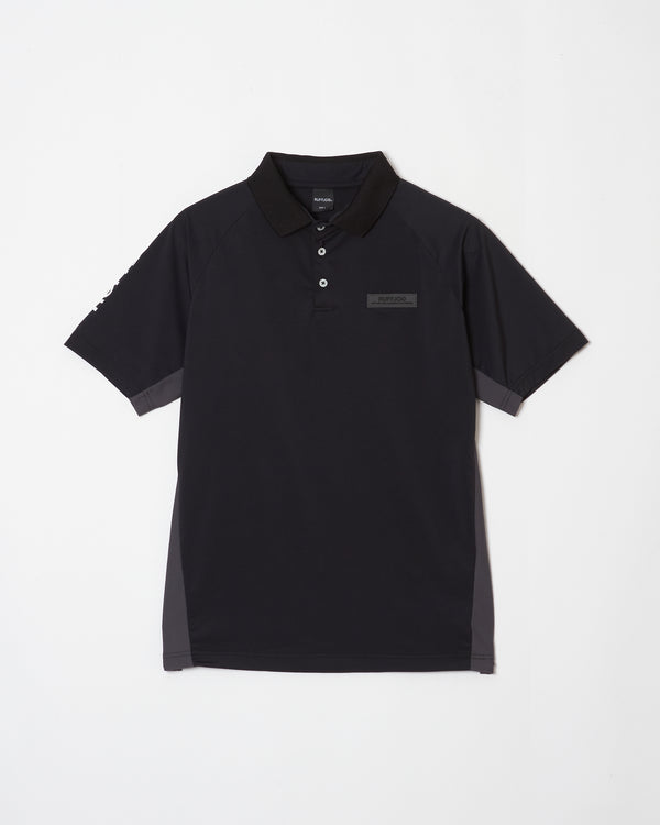 TC S/S POLO BLACK