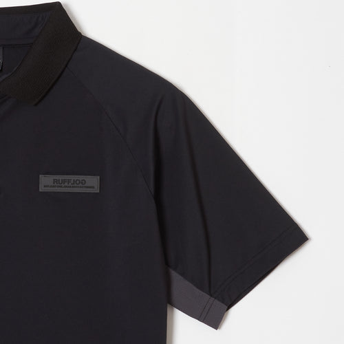 TC S/S POLO BLACK