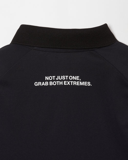 TC S/S POLO BLACK