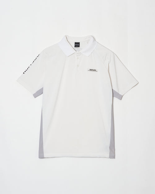 TC S/S POLO WHITE