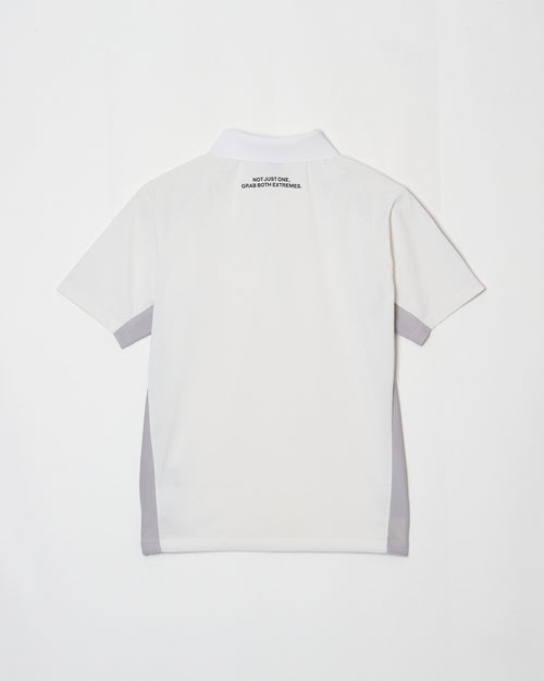 TC S/S POLO WHITE