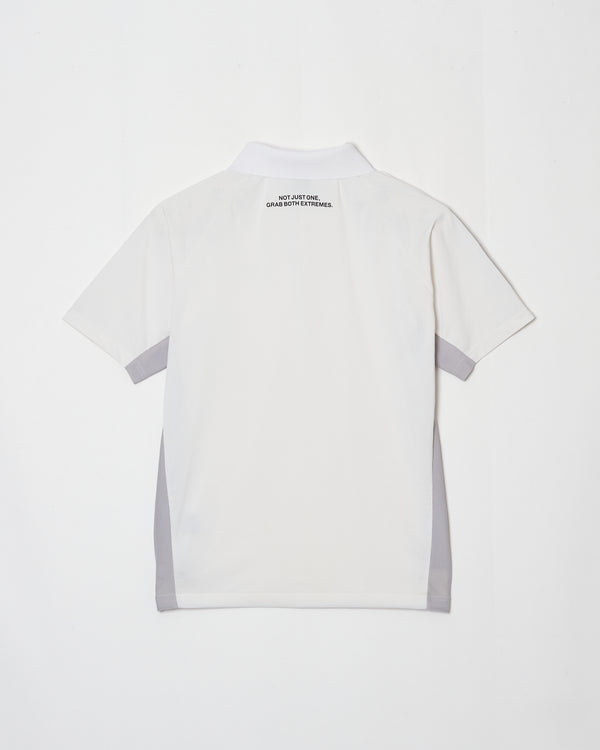 TC S/S POLO WHITE