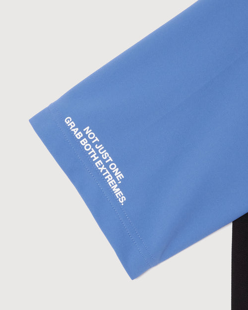 TC HENRY NECK BLUE
