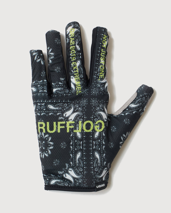 RUFFLOG Freestyle Glove paisley black