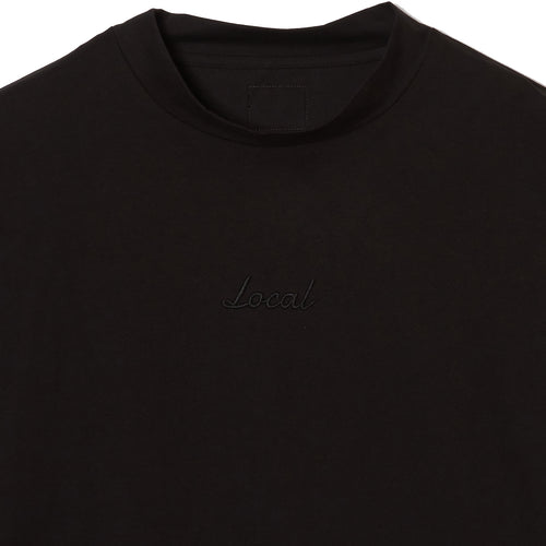 OG Embroidery L/S MOCK NECK BLACK